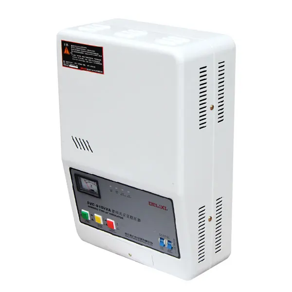 DELIXI SVC-B 7KVA single phase AC voltage stabilizer Wall-mounted stabilizer home voltage stabilizer 100% copper coil 150-250V
DELIXI SVC-B 7KVA single phase AC voltage stabilizer Wall-mounted stabilizer home voltage stabilizer 100% copper coil 150-250V