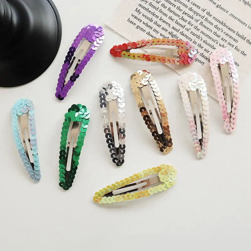 1pcs Fashion Girls Candy Color Sequin Hair Clips Geometric Rectangle Water drop Shape Hairpins Headwear Hair Accessories 
1pcs Fashion Girls Candy Color Sequin Hair Clips Geometric Rectangle Water drop Shape Hairpins Headwear Hair Accessories