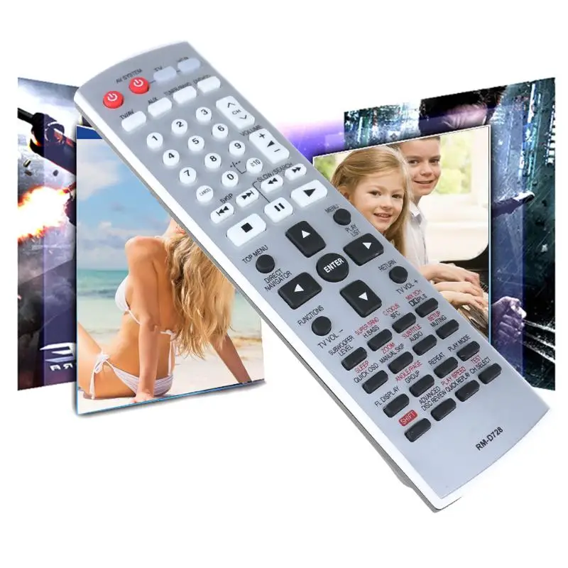 High Quality TV Remote Control New Replacement Remote Controller for Panasonic EUR7722X10 DVD Home Theater Systems
High Quality TV Remote Control New Replacement Remote Controller for Panasonic EUR7722X10 DVD Home Theater Systems