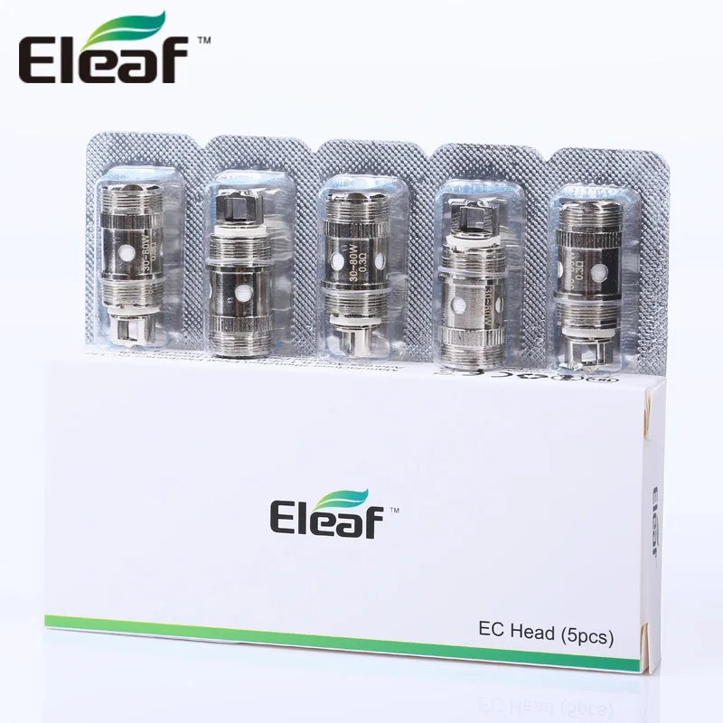 Original 5pcs Eleaf EC Coils 0.3ohm 0.5ohm Eleaf coil for Istick pico iJust 2/Melo/Melo 2/Melo 3/Melo 3 Mini/Lemo 3 Atomizer
Original 5pcs Eleaf EC Coils 0.3ohm 0.5ohm Eleaf coil for Istick pico iJust 2/Melo/Melo 2/Melo 3/Melo 3 Mini/Lemo 3 Atomizer