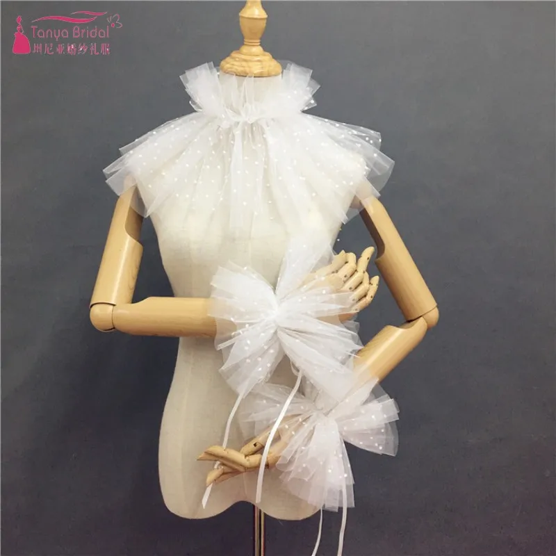 Wedding Boleros Bridal Jackets With Wrist Accessories Bride Shawls Wraps With Forest wave points DQG254
Wedding Boleros Bridal Jackets With Wrist Accessories Bride Shawls Wraps With Forest wave points DQG254