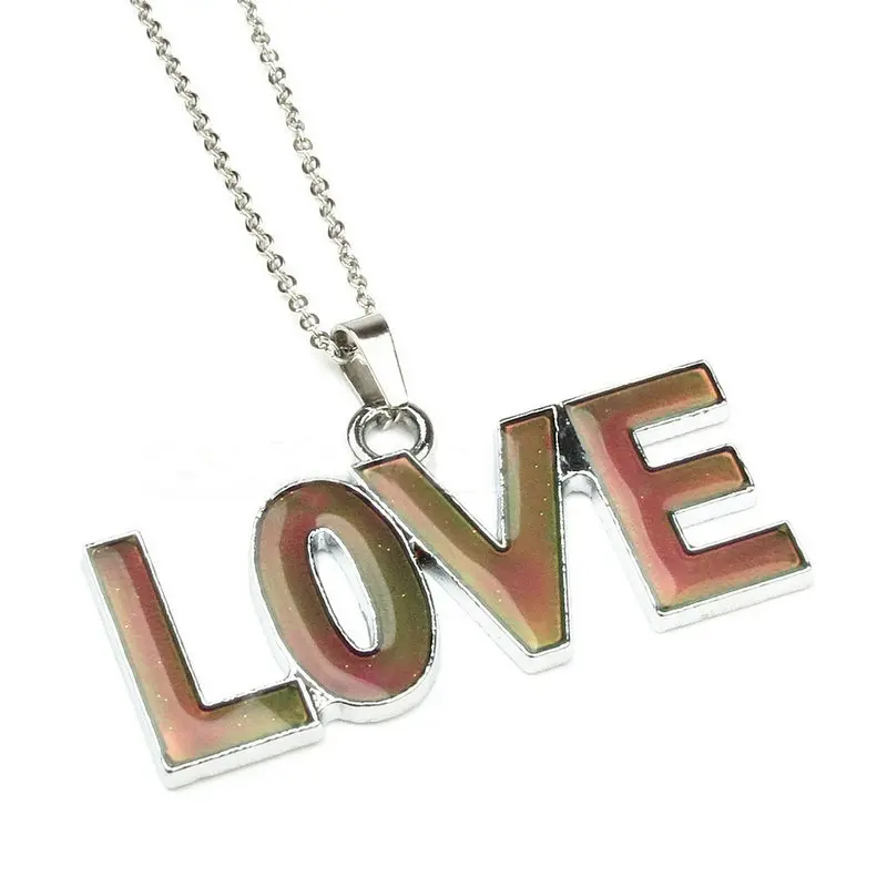 reiki jewelry love necklaces & pendants Change color according to body temperature changes pendant women Jewelry best friends
reiki jewelry love necklaces & pendants Change color according to body temperature changes pendant women Jewelry best friends