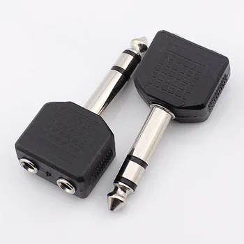 5pcs-100pcs Jack 6.5mm to 3.5mm Dual Female Audio Connector Headphone Adapter 6.35 Double Channel Turn Two Holes 3.5mm Jack
5pcs-100pcs Jack 6.5mm to 3.5mm Dual Female Audio Connector Headphone Adapter 6.35 Double Channel Turn Two Holes 3.5mm Jack