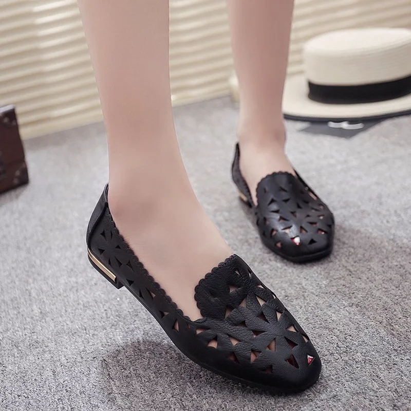 QWEDF 2019 Flat Shoes Woman Handmade Leather Loafers Flexible Spring Casual shoes woman Flats zapatos mujer X7-48
QWEDF 2019 Flat Shoes Woman Handmade Leather Loafers Flexible Spring Casual shoes woman Flats zapatos mujer X7-48