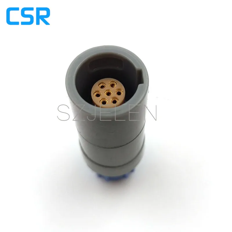 lemo plastic 7 pin plug, Push pull self locking equivalent to lemo plug connector PRG.M.07.PLLC39A, Medical probe connector plug
lemo plastic 7 pin plug, Push pull self locking equivalent to lemo plug connector PRG.M.07.PLLC39A, Medical probe connector plug