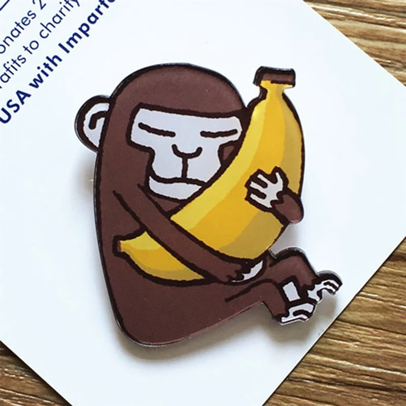 Cute Acrylic Animal Dog Cat Brooch Wolf Monkey Rabbit Brooch For Women Pin Badges Fashion Dress Coat Accessories Jewelry
Cute Acrylic Animal Dog Cat Brooch Wolf Monkey Rabbit Brooch For Women Pin Badges Fashion Dress Coat Accessories Jewelry