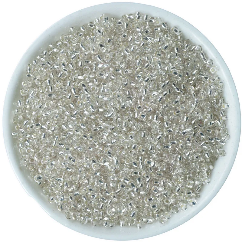 2mm 1000pcs Silver Lined Crystal Glass Spacer Beads Czech Seed Beads For Handmade DIY Faceted Glass Beads cuentas de cristal
2mm 1000pcs Silver Lined Crystal Glass Spacer Beads Czech Seed Beads For Handmade DIY Faceted Glass Beads cuentas de cristal
