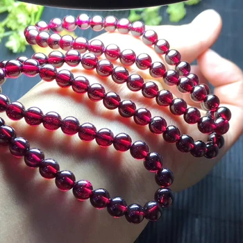 Genuine Natural Wine Red Garnet 108 Prayer Round Beads Bracelets Women Man Gemstone 6mm Jewelry Necklace Crystal Bracelet AAAAA
Genuine Natural Wine Red Garnet 108 Prayer Round Beads Bracelets Women Man Gemstone 6mm Jewelry Necklace Crystal Bracelet AAAAA