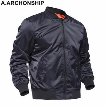 Brand 2017 Black Thin MA1 Autumn Summer Men's Bomber Flight jacket Air Force Baseball Military Outwear hip hop coats streetwear
Brand 2017 Black Thin MA1 Autumn Summer Men's Bomber Flight jacket Air Force Baseball Military Outwear hip hop coats streetwear