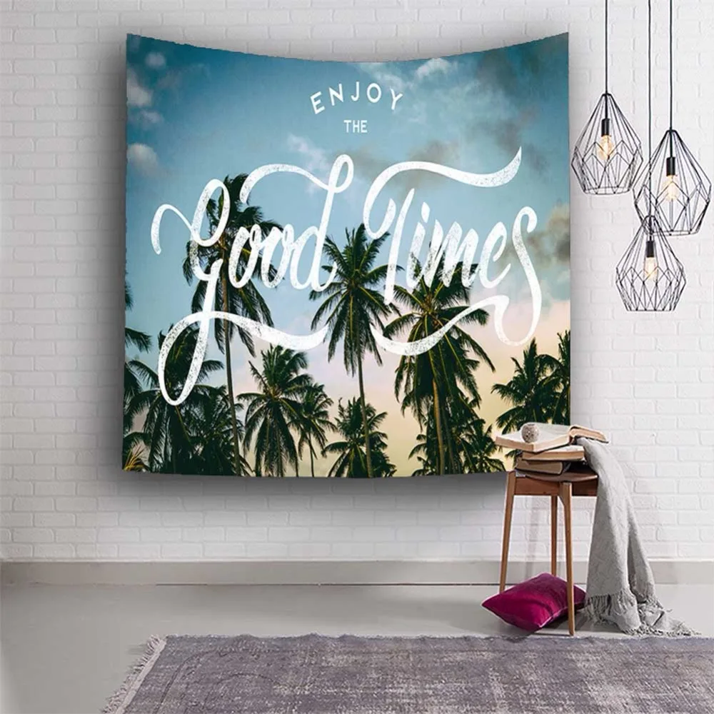 Polyester Tropical Plant Pattern Wall Cloth Hanging Tapestry Wedding Party Gift Bedspread Beach Towel Yoga Picnic Mat Home Decor
Polyester Tropical Plant Pattern Wall Cloth Hanging Tapestry Wedding Party Gift Bedspread Beach Towel Yoga Picnic Mat Home Decor