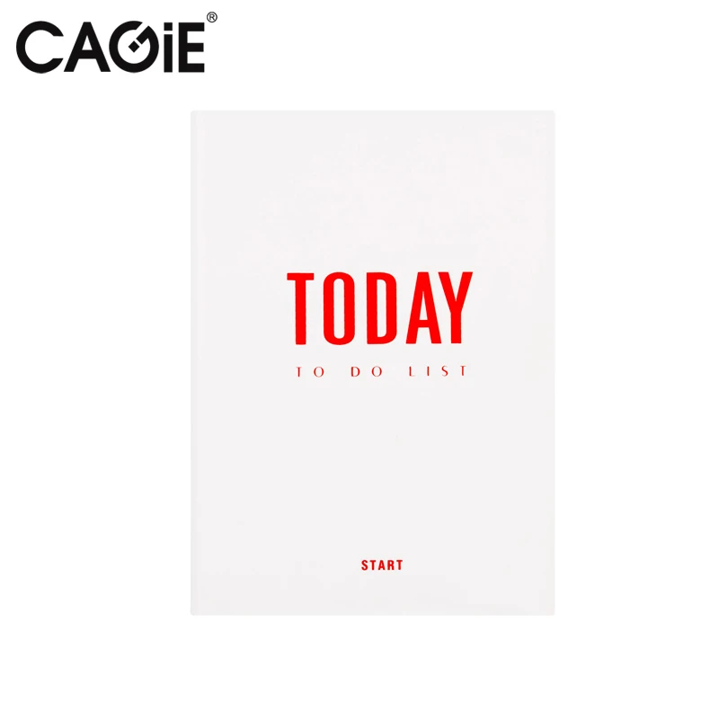 Image CAGIE 2017 New Creative To Do List Daily Planner Notebook Brief School Office No Year Limit Calendar Month Planner