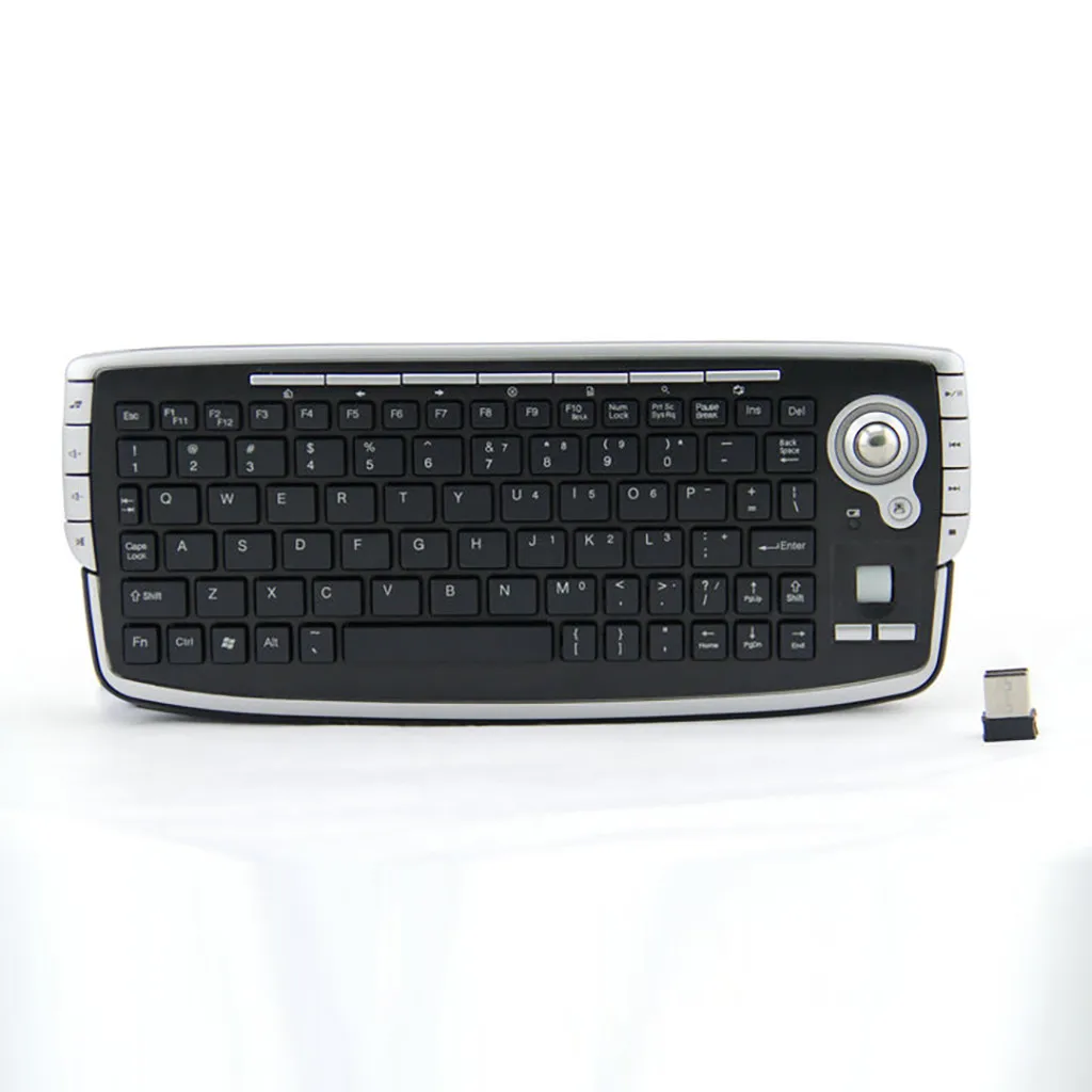 G13 2.4G USB Mini Wireless keyboard With Built-in Track Ball Mouse For PC Smart power indicating lamp Multi-language 56#
G13 2.4G USB Mini Wireless keyboard With Built-in Track Ball Mouse For PC Smart power indicating lamp Multi-language 56#