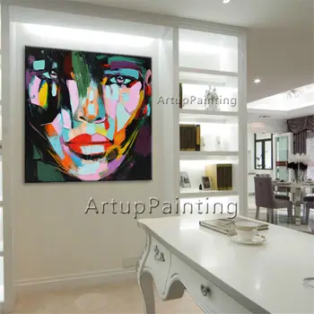 Palette knife painting portrait Palette knife Face Oil painting Impasto figure on canvas wall art Hand painted Francoise Nielly
Palette knife painting portrait Palette knife Face Oil painting Impasto figure on canvas wall art Hand painted Francoise Nielly