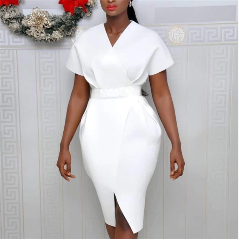 white official dresses