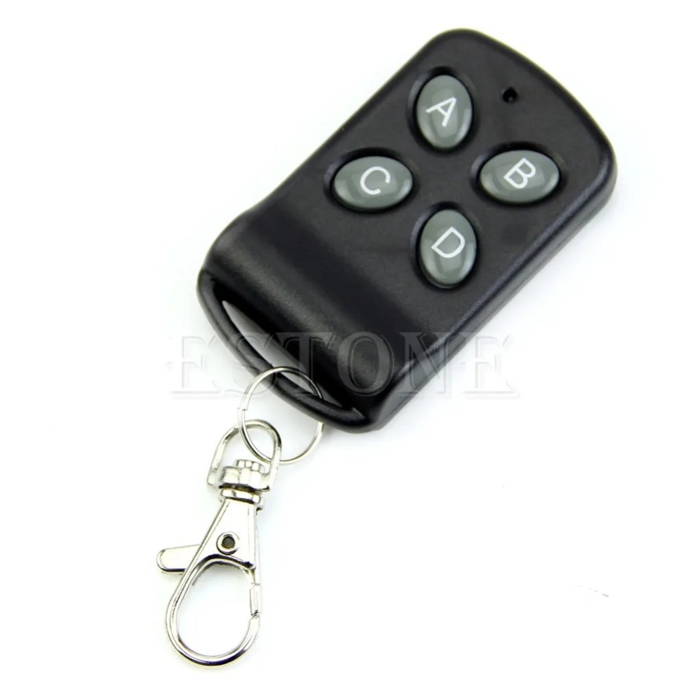 OOTDTY 4 Channel Wireless Remote Control Controller Transmitter Switch 433MHz Keychain
OOTDTY 4 Channel Wireless Remote Control Controller Transmitter Switch 433MHz Keychain