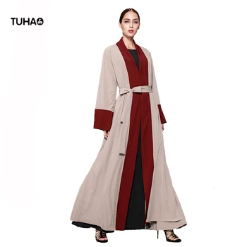TUHAO X-Long Maxi Cardigan Women Flare Sleeve Color Spliced Autumn 5XL Plus Size Trench Coat Robe Femme Outerwear TB1560
TUHAO X-Long Maxi Cardigan Women Flare Sleeve Color Spliced Autumn 5XL Plus Size Trench Coat Robe Femme Outerwear TB1560