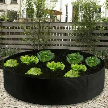 Raised Plant Bed Garden Flower Planter Elevated Breathable Felt Fabric Home Balcony Garden Vegetable Box Planting Grow Bag Pot
Raised Plant Bed Garden Flower Planter Elevated Breathable Felt Fabric Home Balcony Garden Vegetable Box Planting Grow Bag Pot