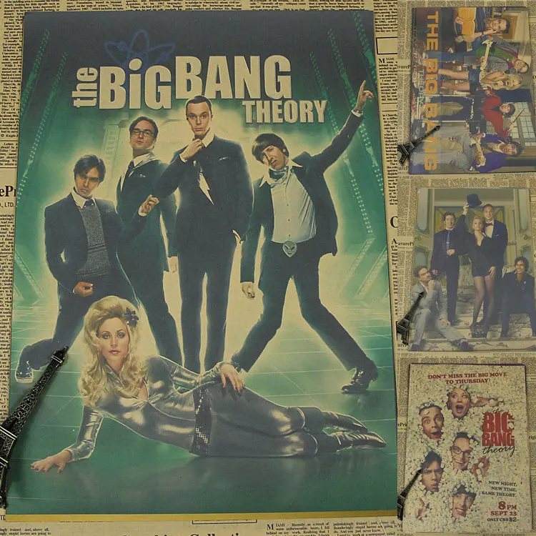 Big Bang poster kraft paper classic funny beauty movie/stickers/Sheldon Lee Cooper
Big Bang poster kraft paper classic funny beauty movie/stickers/Sheldon Lee Cooper