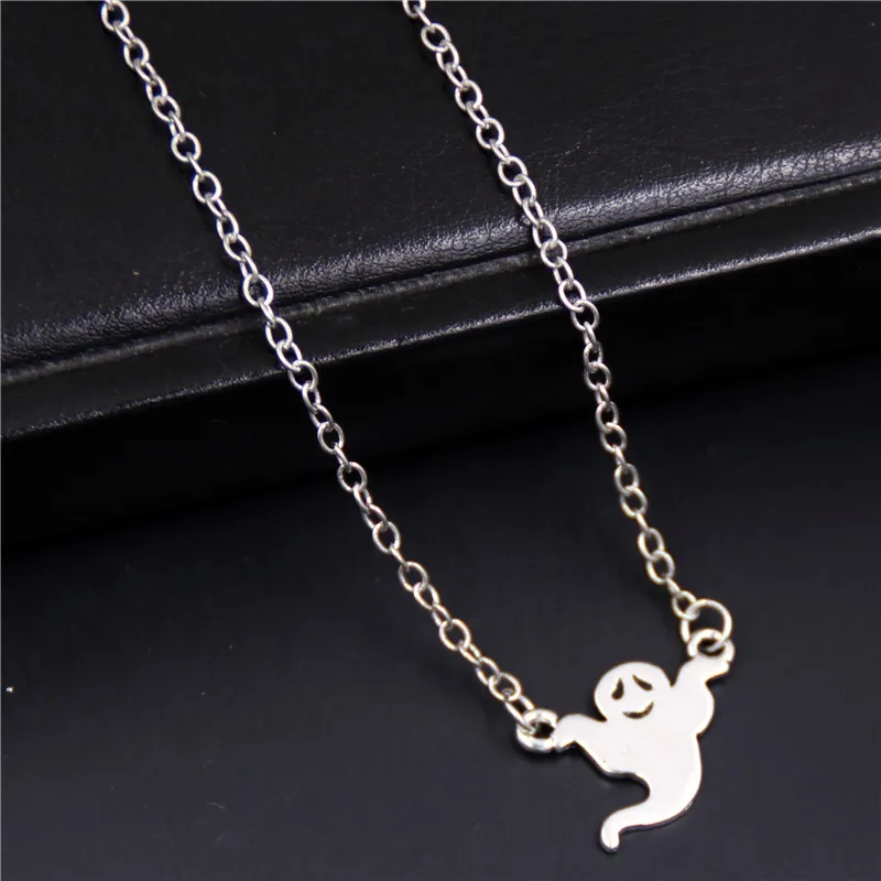 1pc 2019 Halloween Ghost Spooky Cute Pendant Necklace Collier Pendentif Femme Festival Best Jewelry Gift Halloween Spirit
1pc 2019 Halloween Ghost Spooky Cute Pendant Necklace Collier Pendentif Femme Festival Best Jewelry Gift Halloween Spirit