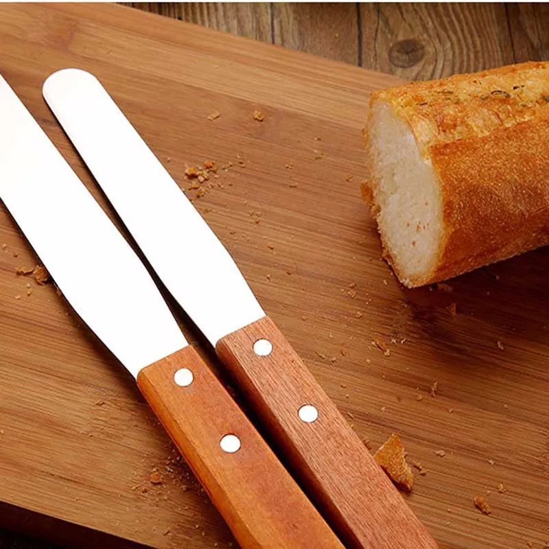 3pcs 6/8/10inch Stainless Steel Cake Spatula Butter Cream Icing Frosting Knife Smoother Kitchen Pastry Cake Decoration Tools 3pcs 6/8/10inch Stainless Steel Cake Spatula Butter Cream Icing Frosting Knife Smoother Kitchen Pastry Cake Decoration Tools