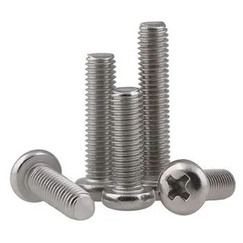 50pcs M2 (3-20mm Length) Stainless Steel Phillips Screw Half Round Machine Screws Bolt
50pcs M2 (3-20mm Length) Stainless Steel Phillips Screw Half Round Machine Screws Bolt
