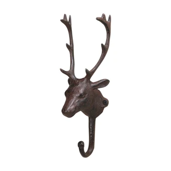 Creative Cast Iron Europe Retro Wall Hanging Hooks Deer Storage Hanger Creative Coat Hook Door Hooks Crafts Shop Bar Décor
Creative Cast Iron Europe Retro Wall Hanging Hooks Deer Storage Hanger Creative Coat Hook Door Hooks Crafts Shop Bar Décor