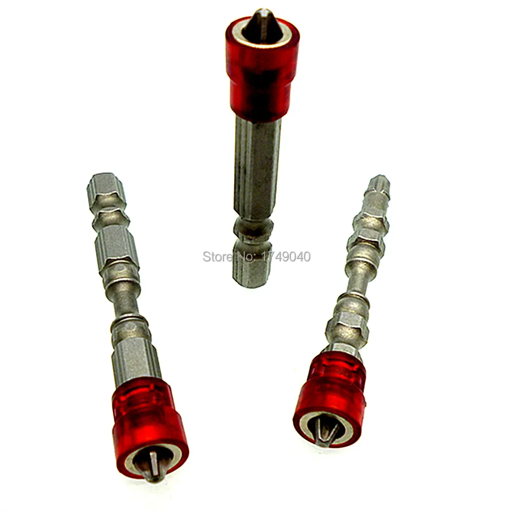 Screwdriver Bit 50mm 65mm Single & Dual Head Magnetic 1/4" Hex Shank PH2 Phillips Drywall Screw Driver Bit Tool With Depth Stop
Screwdriver Bit 50mm 65mm Single & Dual Head Magnetic 1/4" Hex Shank PH2 Phillips Drywall Screw Driver Bit Tool With Depth Stop