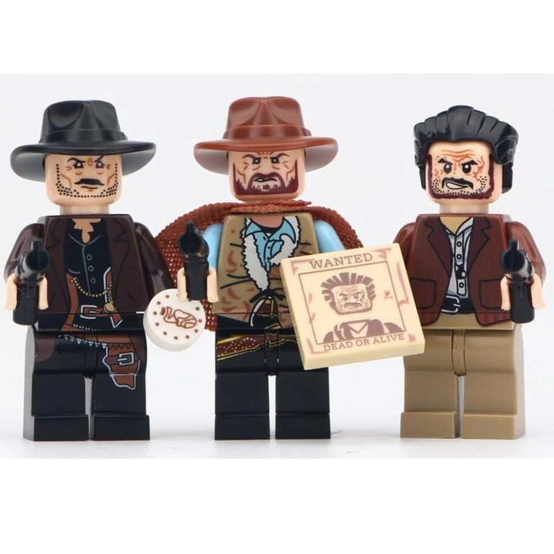 Legoing City Cowboy The Good The Ugly The Sad Movies Characters Action Figures Building Blocks Toys For Children WM6026 Legoings
Legoing City Cowboy The Good The Ugly The Sad Movies Characters Action Figures Building Blocks Toys For Children WM6026 Legoings