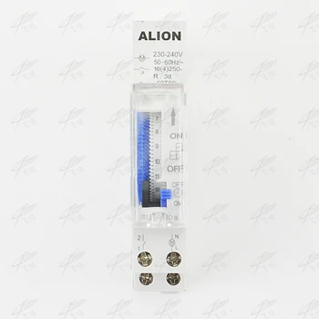 SUL160A timer relay time switches16A AC 220V SUL180a 15 Minutes Programmable Din Rail Mechanical Timer 24 hours
SUL160A timer relay time switches16A AC 220V SUL180a 15 Minutes Programmable Din Rail Mechanical Timer 24 hours