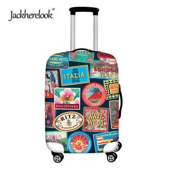 Jackherelook Luggage Protective Cover Travel Stamps Fashion Design Dust Rain Cover for 18-28 Inch Trolley Case Suitcase Covers
Jackherelook Luggage Protective Cover Travel Stamps Fashion Design Dust Rain Cover for 18-28 Inch Trolley Case Suitcase Covers