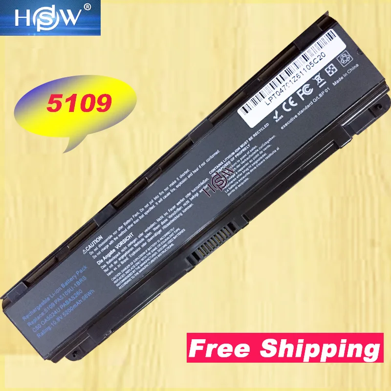 HSW New Laptop Battery PA5109U-1BRS for Toshiba Satellite C855D C55 C50 PA5109 PA5109U L800 L830 PABAS260
HSW New Laptop Battery PA5109U-1BRS for Toshiba Satellite C855D C55 C50 PA5109 PA5109U L800 L830 PABAS260
