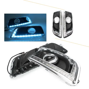 Pair Car Blinker Indicators LED Fog Driving Light Headlight On Turn Signals Daytime Running Work Lamp For Chevy Malibu 2013 2014
Pair Car Blinker Indicators LED Fog Driving Light Headlight On Turn Signals Daytime Running Work Lamp For Chevy Malibu 2013 2014
