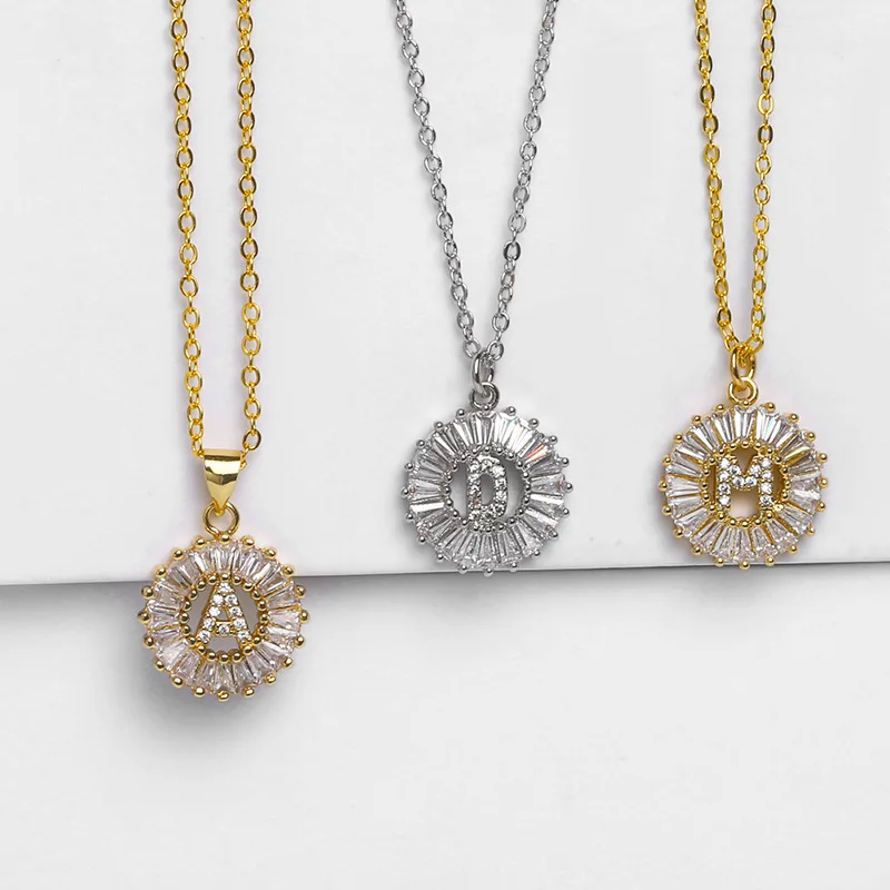 Handmade Statement 26 Letter Pendant AAA zircon cz Gold Silver Color Statement Party Wedding Pendants necklace for women Jewelry
Handmade Statement 26 Letter Pendant AAA zircon cz Gold Silver Color Statement Party Wedding Pendants necklace for women Jewelry