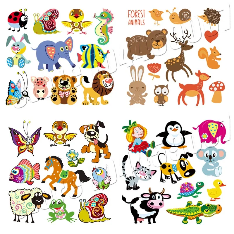 Cartoon Animals Stickers Non Toxic Environment Friendly Parches For Clothing A Level Washable DIY Patches For Children
Cartoon Animals Stickers Non Toxic Environment Friendly Parches For Clothing A Level Washable DIY Patches For Children