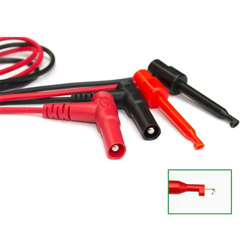 Y205 100cm Multimeter Test Equipment Banana Plug To Test Hook Clip Probe Cable 1PC J3
Y205 100cm Multimeter Test Equipment Banana Plug To Test Hook Clip Probe Cable 1PC J3