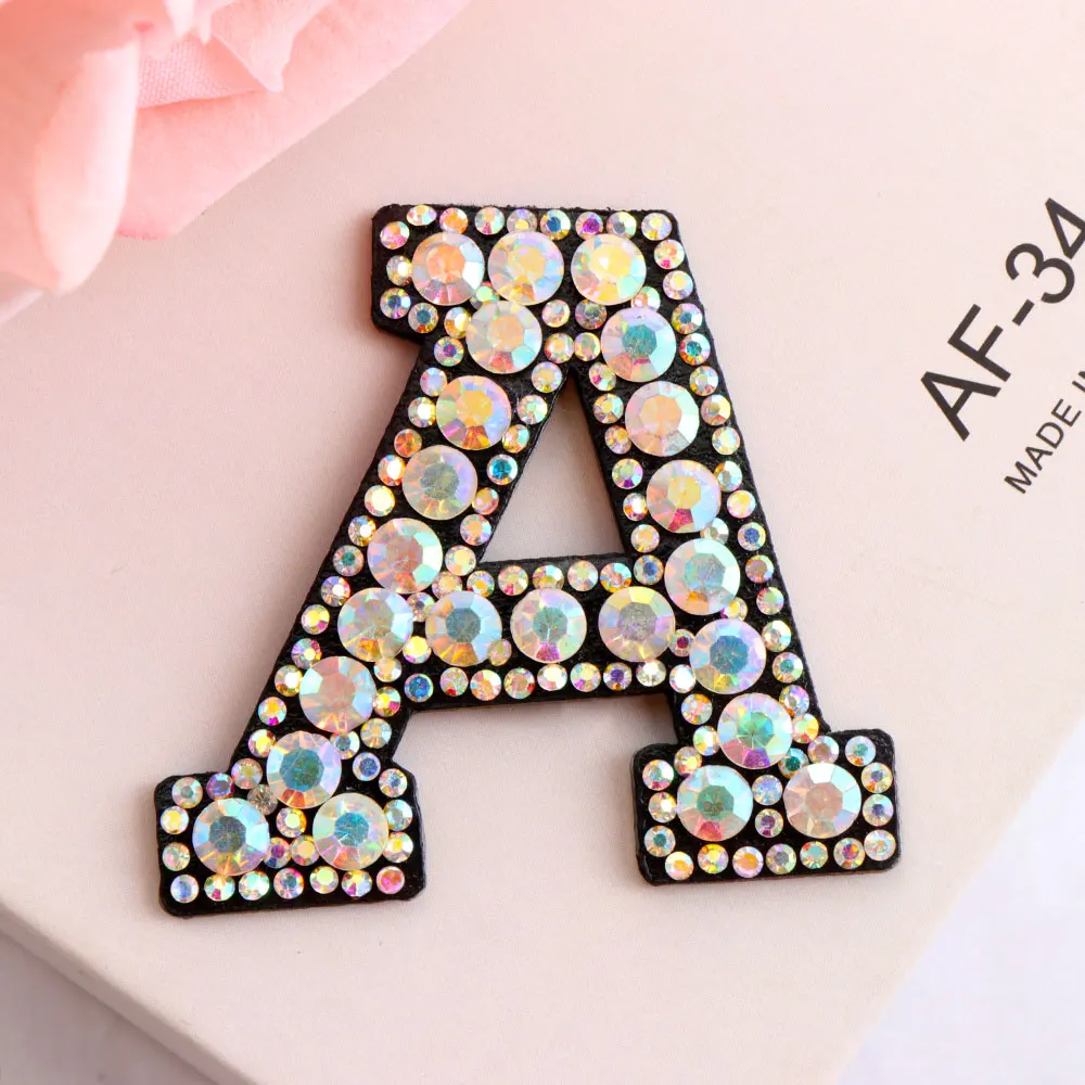 A-Z Letter Rhinestone Alphabet Applique 3D Iron On Patch Clothing Badge Clothes Bag Shoes Garment Embroidery Patches Apparel Sew
A-Z Letter Rhinestone Alphabet Applique 3D Iron On Patch Clothing Badge Clothes Bag Shoes Garment Embroidery Patches Apparel Sew