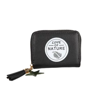 Women Letter Print Tassel Zipper Coin Purse Card Cash Holder
Women Letter Print Tassel Zipper Coin Purse Card Cash Holder