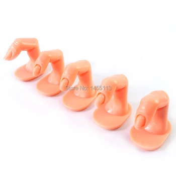 5pcs False Nail Art Practice Finger Model Flexible Soft Fake Finger for Nail Art Training
5pcs False Nail Art Practice Finger Model Flexible Soft Fake Finger for Nail Art Training