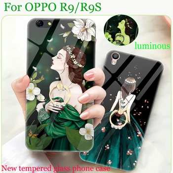 For OPPO R9 case cover luminous Girls tempered glass back cover For OPPO R 9 case For OPPO R9S phone cases OPPOR9 shell bag
For OPPO R9 case cover luminous Girls tempered glass back cover For OPPO R 9 case For OPPO R9S phone cases OPPOR9 shell bag