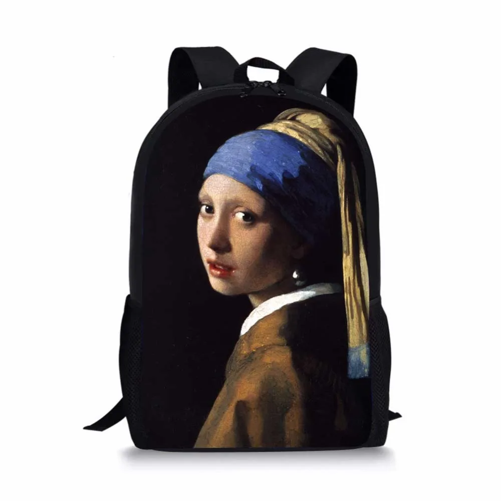 Famous Monet Van Gogh oil painting Women Men's Travel Bag Art Backpack Polyester Boys Girls Book Bag Gift Custom Mochila Escolar
Famous Monet Van Gogh oil painting Women Men's Travel Bag Art Backpack Polyester Boys Girls Book Bag Gift Custom Mochila Escolar