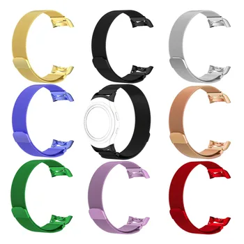 Sport Band For Samsung Gear S2 SM-R720 Stainless Steel Magnetic Milanese Replacement Sport Strap With Connector
Sport Band For Samsung Gear S2 SM-R720 Stainless Steel Magnetic Milanese Replacement Sport Strap With Connector