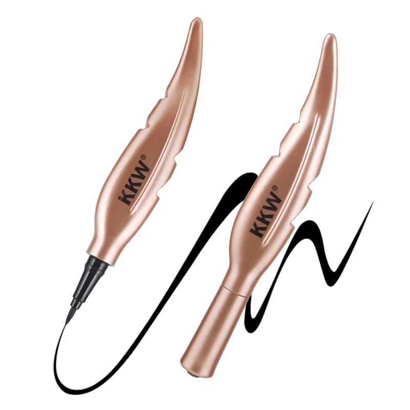 KKW 1 Piece Waterproof Black Liquid Eyeliner Pen Feather Shape Cute Long-lasting Eye Liner Pencil Eyes Makeup Cosmetics Stick
KKW 1 Piece Waterproof Black Liquid Eyeliner Pen Feather Shape Cute Long-lasting Eye Liner Pencil Eyes Makeup Cosmetics Stick