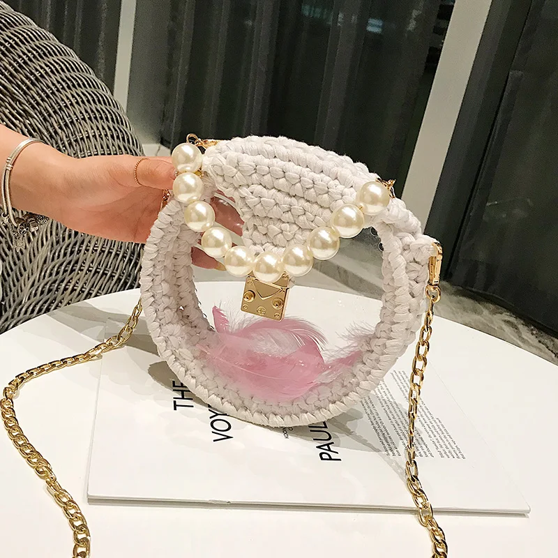 Fashion Women Brand Design Small round bag Shoulder Bag Clear Transparent PU Composite Messenger Bags New Female Handbags
Fashion Women Brand Design Small round bag Shoulder Bag Clear Transparent PU Composite Messenger Bags New Female Handbags
