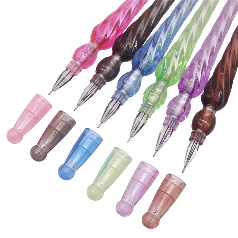 6 Pcs Mixed Transparent Spiral Appearance Gel Pen Diamond 0.5mm Pen Tip Student School Office Stationery Writing Pen
6 Pcs Mixed Transparent Spiral Appearance Gel Pen Diamond 0.5mm Pen Tip Student School Office Stationery Writing Pen