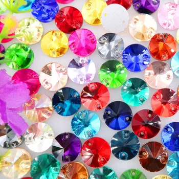 Rivoli round shape glass Crystal flatback with 2holes 6 sizes Sew on rhinestone beads crystals for wedding dress shoes bags diy
Rivoli round shape glass Crystal flatback with 2holes 6 sizes Sew on rhinestone beads crystals for wedding dress shoes bags diy