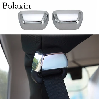 High Quality Bolaxin 2 PCS ABS Silver Chrome Safety Belt Lock Trim Car Seat Belt Buckle Decorative Cover For Wrangler 2011-2015
High Quality Bolaxin 2 PCS ABS Silver Chrome Safety Belt Lock Trim Car Seat Belt Buckle Decorative Cover For Wrangler 2011-2015