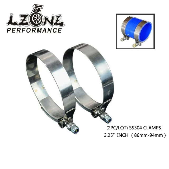 LZONE - (2PC/LOT) 3.25" CLAMPS (86-94)STAINLESS 304 SILICONE TURBO HOSE COUPLER T BOLT CLAMP KIT HIGH QUALITY JR5255
LZONE - (2PC/LOT) 3.25" CLAMPS (86-94)STAINLESS 304 SILICONE TURBO HOSE COUPLER T BOLT CLAMP KIT HIGH QUALITY JR5255