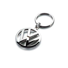 Volkswagen Metal Key Chain Keyring Fob Silver YSS-0312