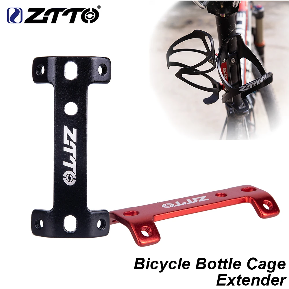ZTTO MTB Double Head Bicycle Bottle Cage Extender Aluminum Alloy Mountain Road Bike Frame Water Cup Kettle Holder Expansion 
ZTTO MTB Double Head Bicycle Bottle Cage Extender Aluminum Alloy Mountain Road Bike Frame Water Cup Kettle Holder Expansion