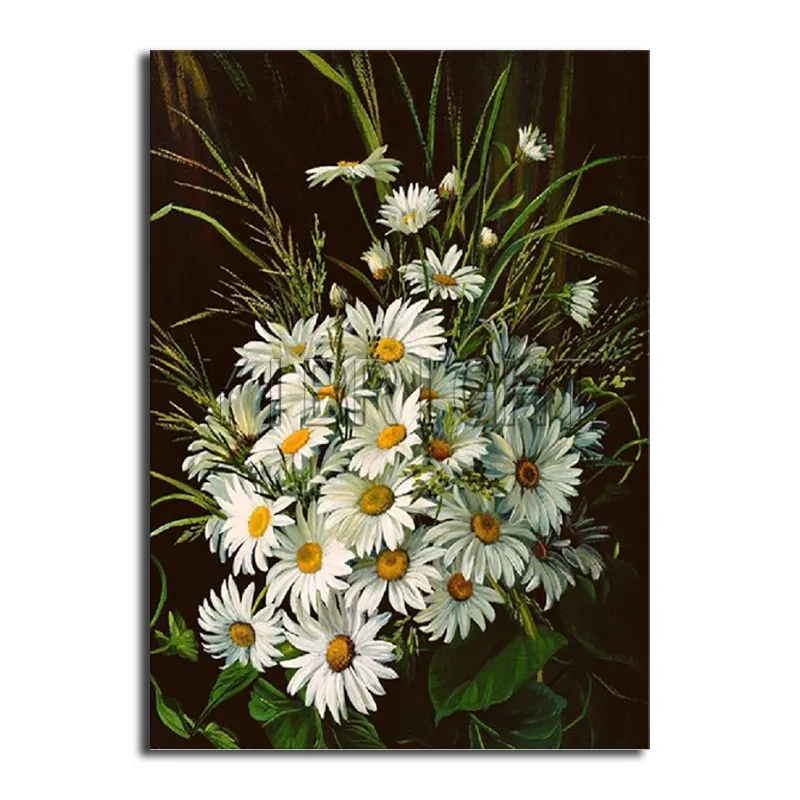 Full Square Diamond embroidery Cross stitch daisy Full Round Diamond mosaic chrysanthemum DIY 3D Diamond painting flowers
Full Square Diamond embroidery Cross stitch daisy Full Round Diamond mosaic chrysanthemum DIY 3D Diamond painting flowers
